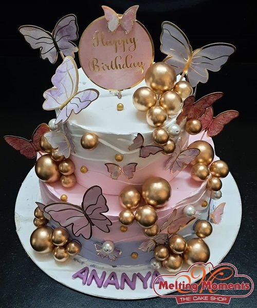 Butterfly Tier Cake