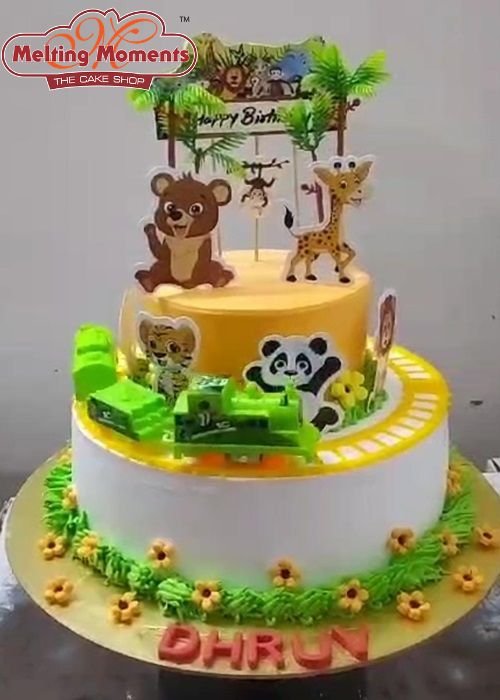 Jungle Theme Cake