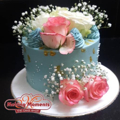 Rose Anniversary Cake 