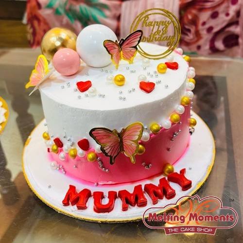 Rose Flavor Birthday Cake