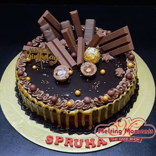 Rocher Birthday Cake