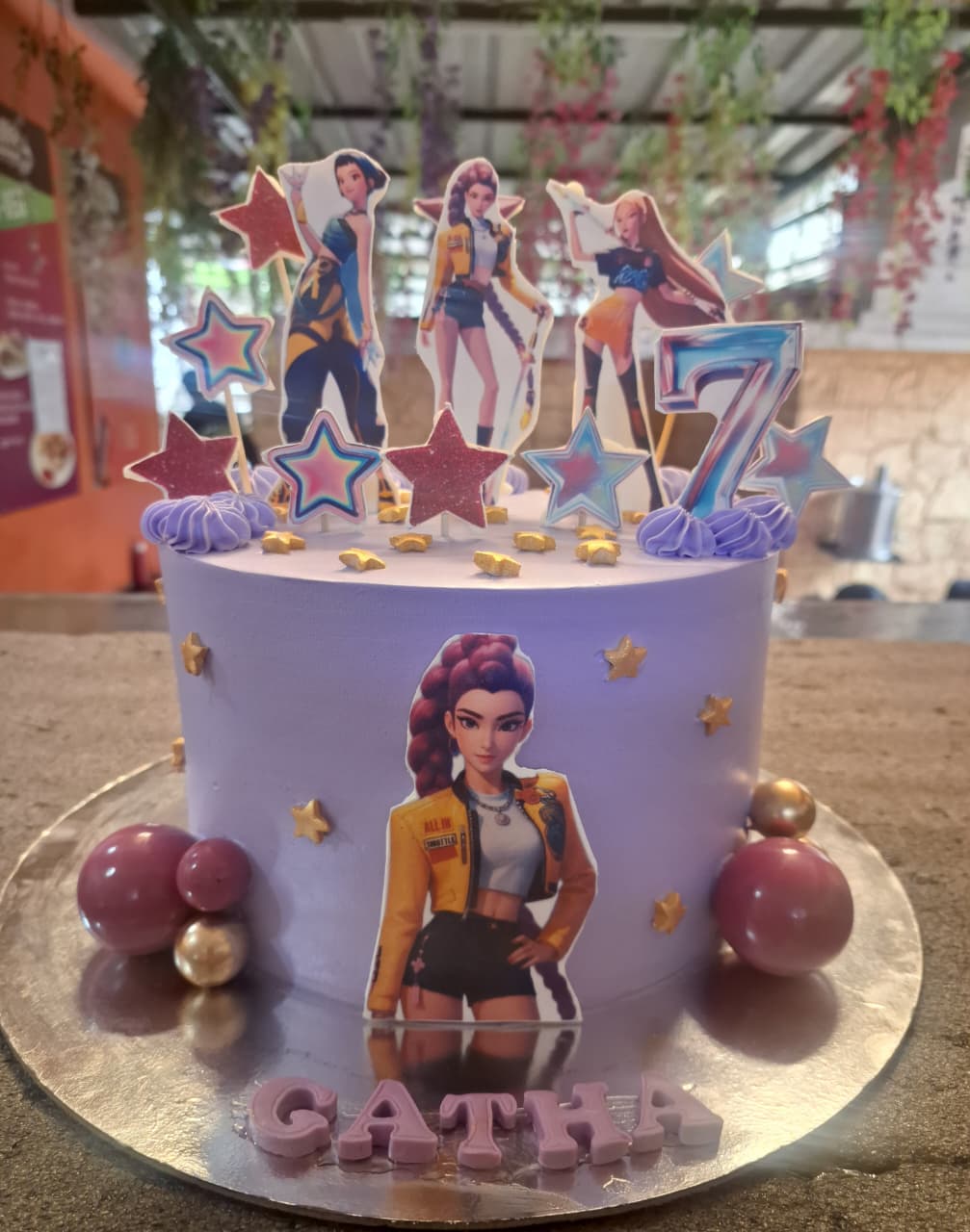 7 Years Birthday Cake
