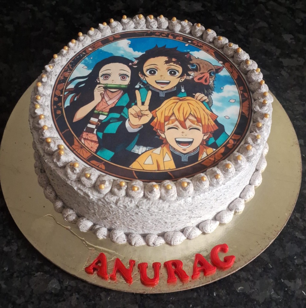 Anime Theme Cake