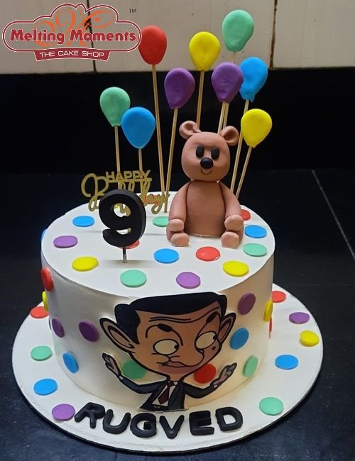 Mr. Bean Theme Cake