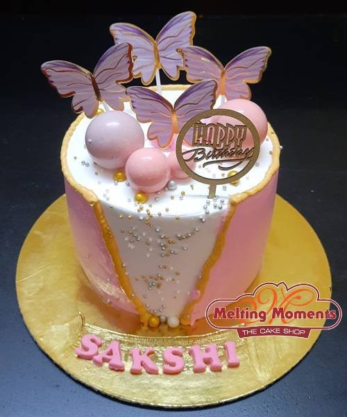 Butterfly Theme Cake
