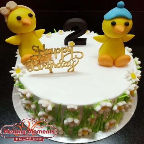 Little Bird Theme Cake