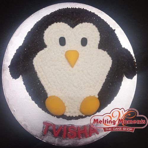 Penguin Theme Cake