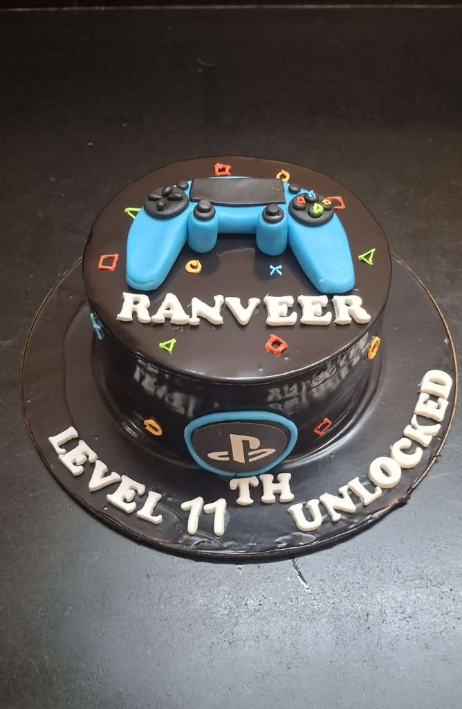 PlayStation Theme Cake