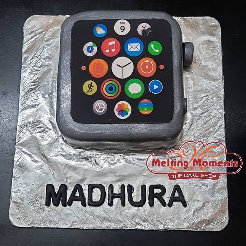 Apple Watch Theme Cake