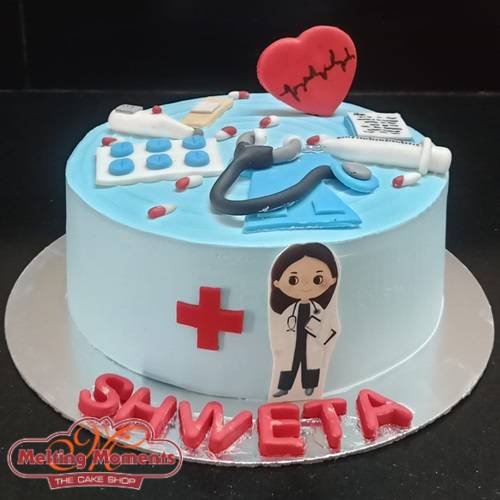 Doctor Fondant Theme Cake