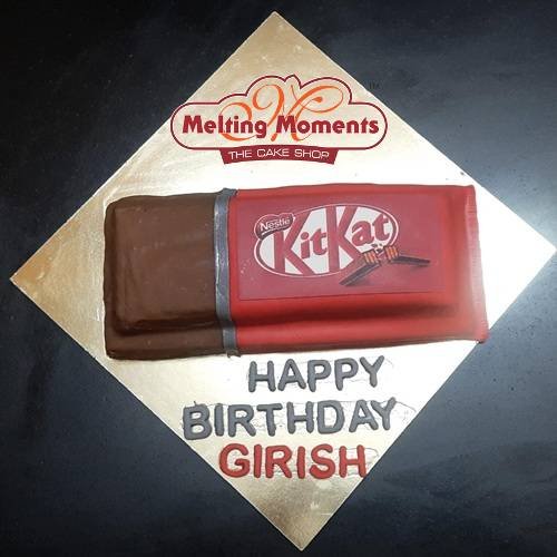 Kitkat Chocolate Theme Cake