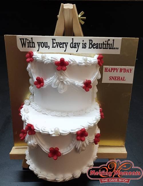 Painting Theme Cake